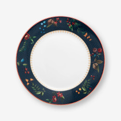 Pip Studio Berry Blues Kahvaltı Tabağı Mavi 21 cm - PIP STUDIO