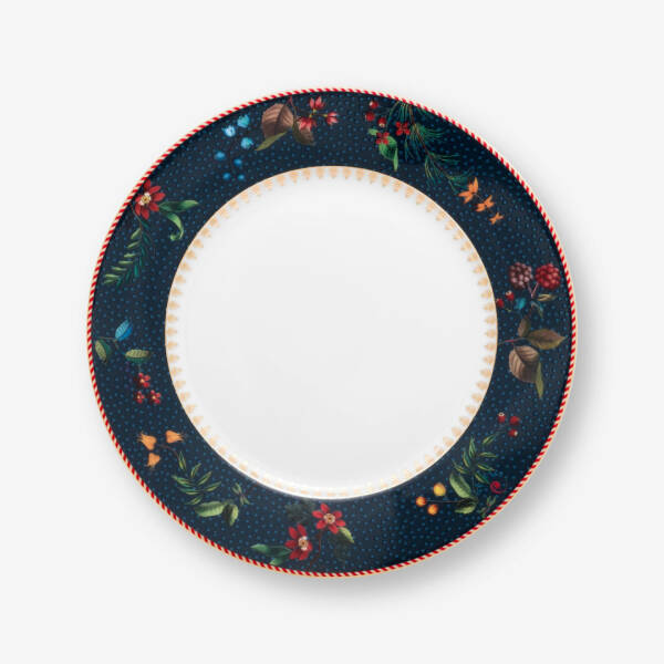 Pip Studio Berry Blues Kahvaltı Tabağı Mavi 21 cm - 1