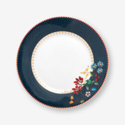 Pip Studio Berry Blues Pasta Tabağı Mavi 17 cm - PIP STUDIO