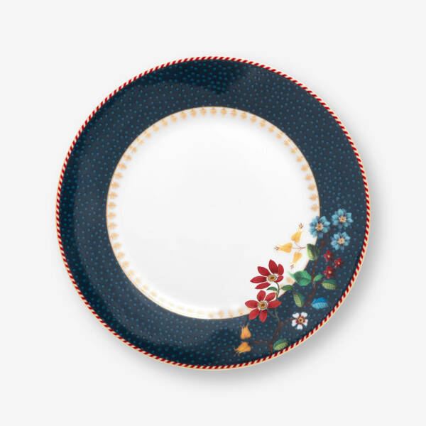 Pip Studio Berry Blues Pasta Tabağı Mavi 17 cm - 1