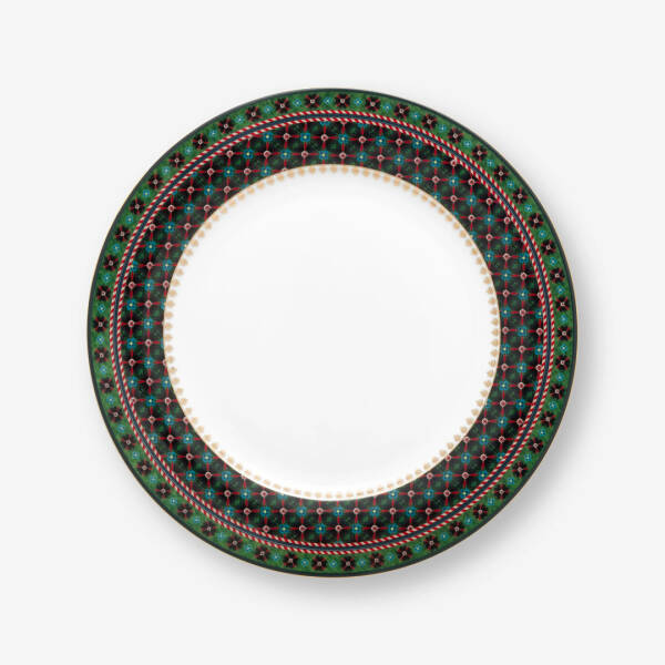 Pip Studio Berry Blues Yemek Tabağı Yeşil 26,5 cm - 1