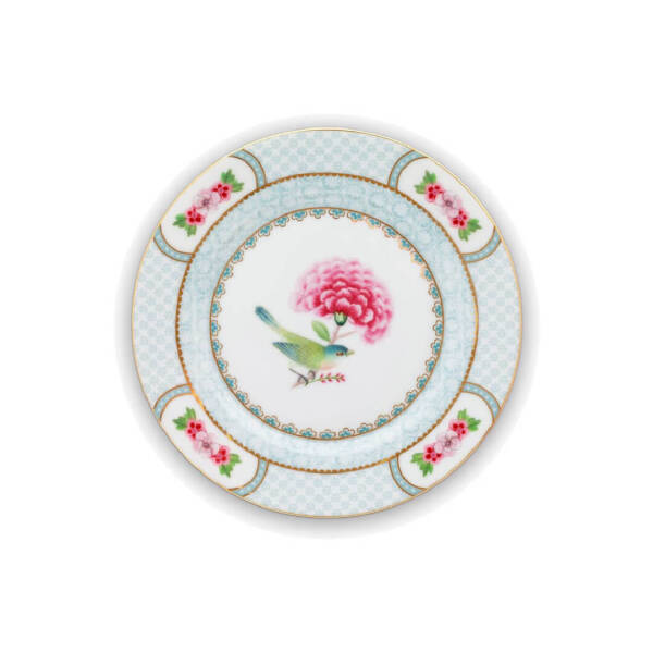 Pip Studio Blushing Birds Beyaz Tabak 17 cm - 1