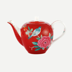 Pip Studio Blushing Birds Kırmızı Demlik 750 ml - PIP STUDIO