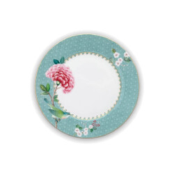 Pip Studio Blushing Birds Mavi Tabak 21 cm - 1
