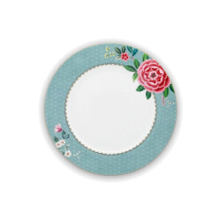 Pip Studio Blushing Birds Mavi Yemek Tabağı 26,5 cm - 1
