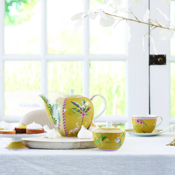 Pip Studio La Majorelle İkili Sarı Çay Fincanı Seti 280 ml Sarı - 4