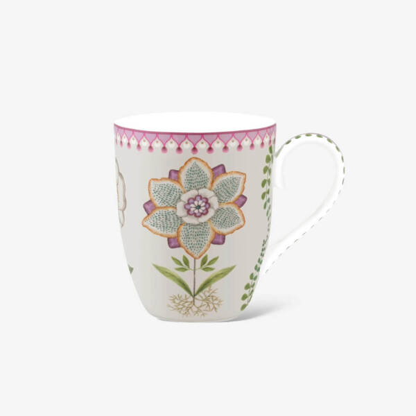 Pip Studio Lily & Lotus İkili Büyük Mug Seti 350 ml - 5