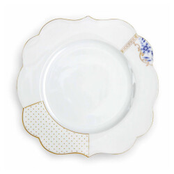 Pip Studio Royal Beyaz Yemek Tabağı 28 cm - 1
