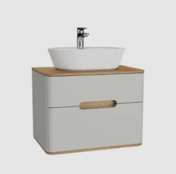 Vitra Sento Lavabo Dolabı 70 cm Tezgahüstü Lavabo İçin 66033 - 1