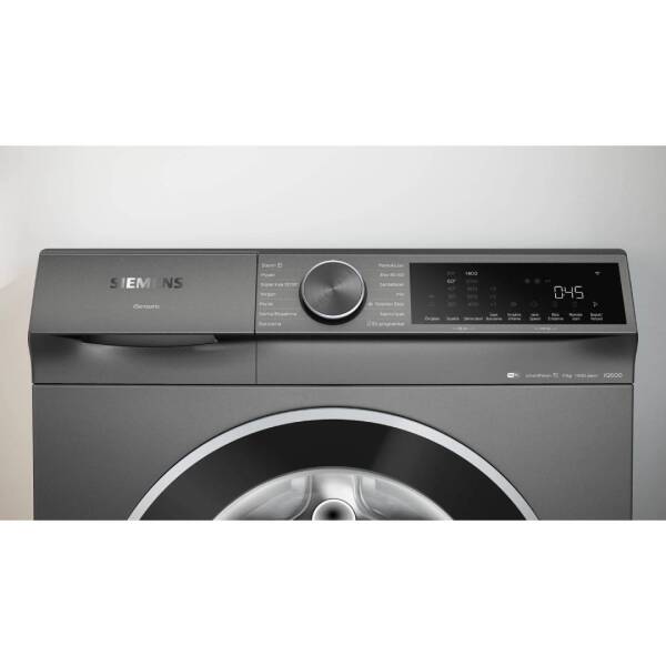 Siemens WG64K2ZRTR iQ500 11 Kg 1400 Devir Çamaşır Makinesi Antrasit - 2