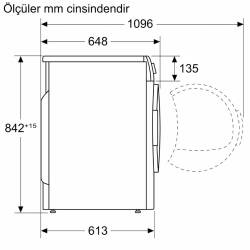 Siemens WQ51G200TR iQ300 A++ 10 Kg Isı Pompalı Kurutma Makinesi - 9