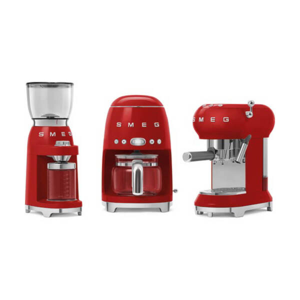 Smeg Espresso Kahve Makinesi Kırmızı - 5