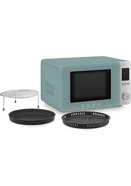 Smeg Retro Solo Kombi Mikrodalga Emerald Green MOC02EGMEU - 2