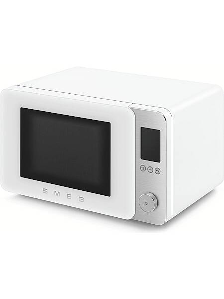 Smeg Retro Solo Kombi Mikrodalga Mat Beyaz MOC02WHMEU - 3
