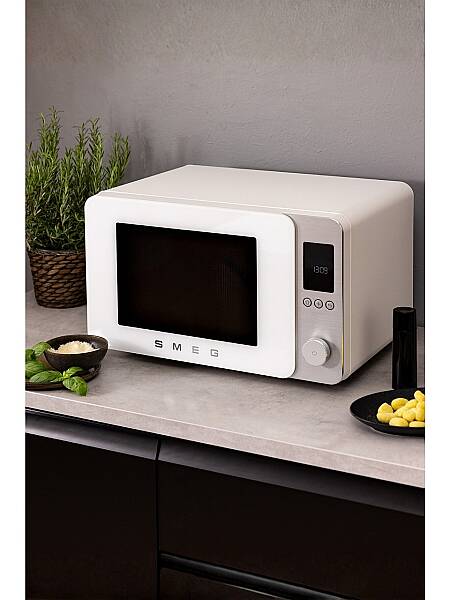 Smeg Retro Solo Kombi Mikrodalga Mat Beyaz MOC02WHMEU - 4