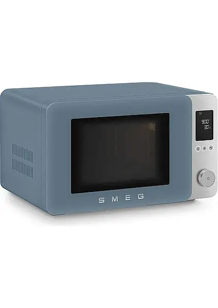 Smeg Retro Solo Kombi Mikrodalga Mat Storm Blue MOC02SBMEU - 2