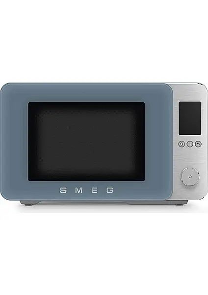 Smeg Retro Solo Kombi Mikrodalga Mat Storm Blue MOC02SBMEU - 1
