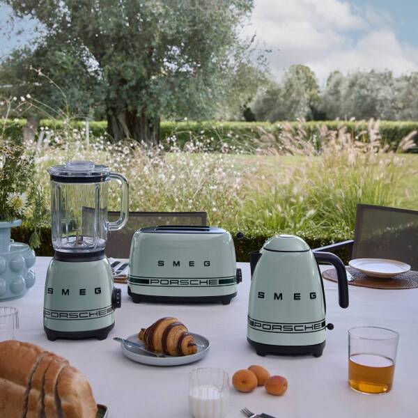 Smeg TSF01PSGEU Porsche x Smeg 2x1 Dilim Ekmek Kızartma Shade Green - 6
