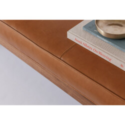 Sohomanje Doğal Ahşap Deri Bench - Soho271 (TEŞHİR) - 3