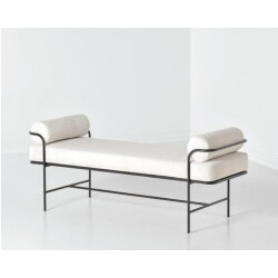 Sohomanje Metal İskeletli Keten Bench - Soho281 (TEŞHİR) - 2