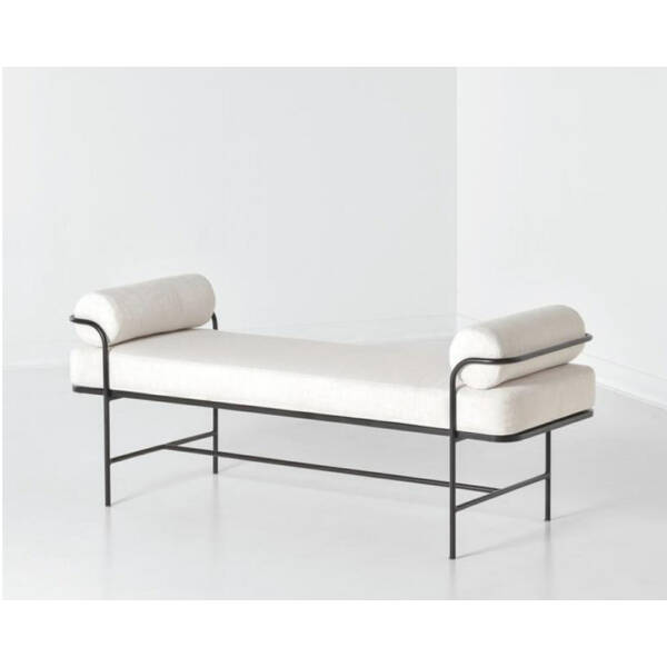 Sohomanje Metal İskeletli Keten Bench - Soho281 (TEŞHİR) - 2