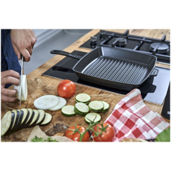 Staub Döküm Demir Amerikan Izgara Tava 30 cm Siyah - 4