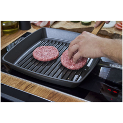 Staub Döküm Demir Amerikan Izgara Tava 30 cm Siyah - 3