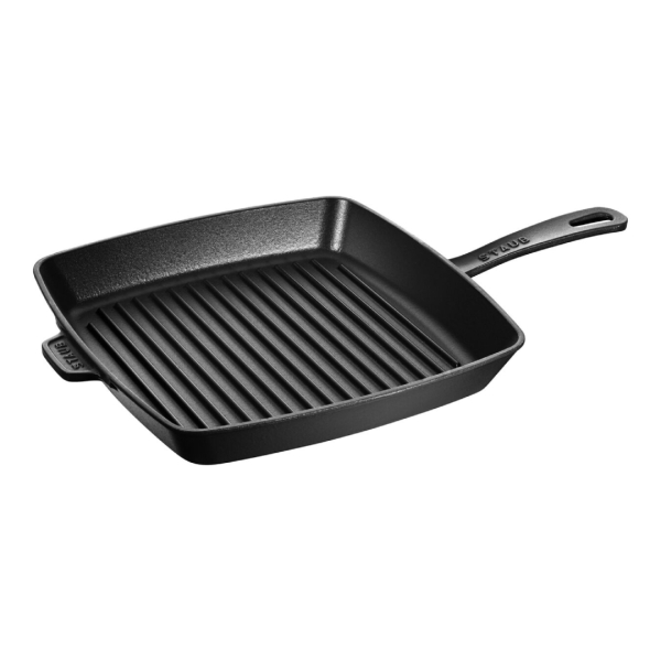 Staub Döküm Demir Amerikan Izgara Tava 30 cm Siyah - 1