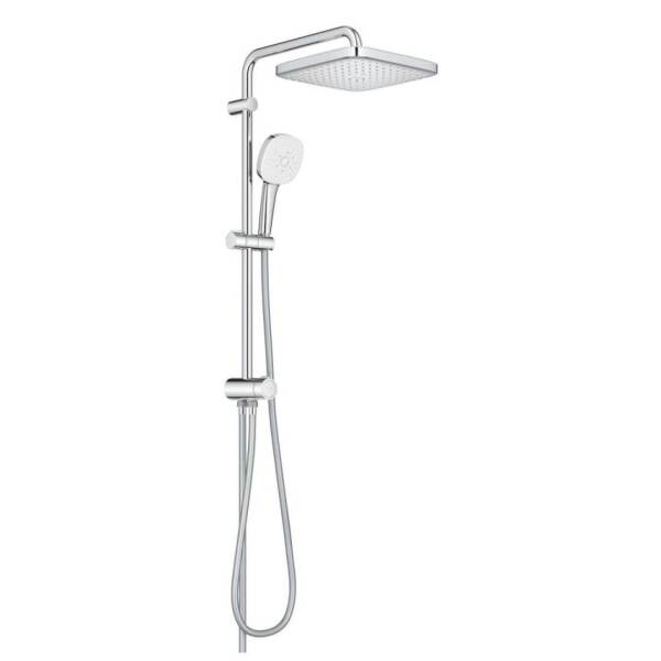 Grohe Tempesta System 250 Cube Duvar Bağlantılı Divertörlü Duş Sistemi 26977001 - 2