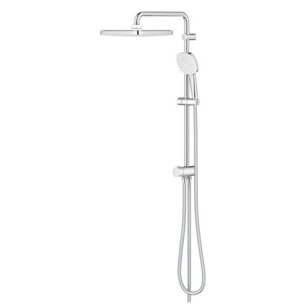 Grohe Tempesta System 250 Cube Duvar Bağlantılı Divertörlü Duş Sistemi 26977001 - 4