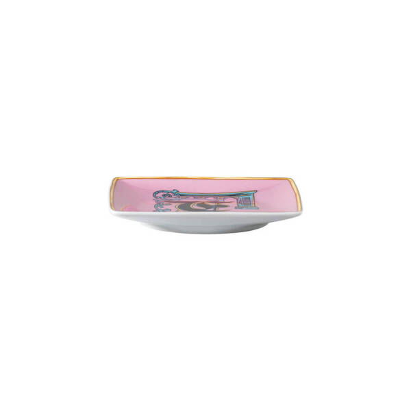 Versace Holiday Alphabet Kare Tabak F Harfi 12 cm - 2